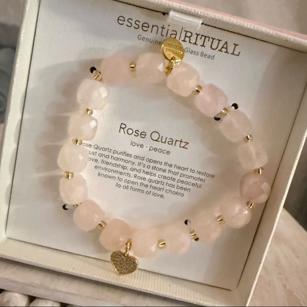 ⚡️Essential Ritual Rose Quartz Bracelet - Picture 2 of 4